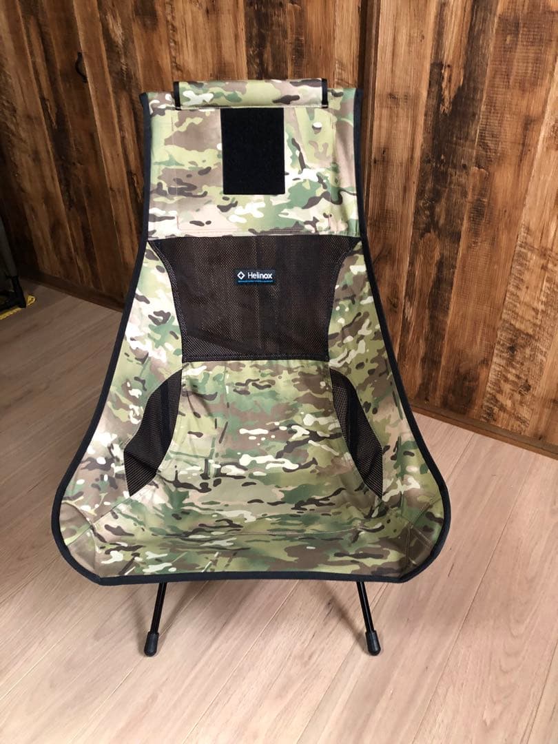 Helinox ヘリノックス チェアツー 廃盤マルチカモ　ロッキングフット付き