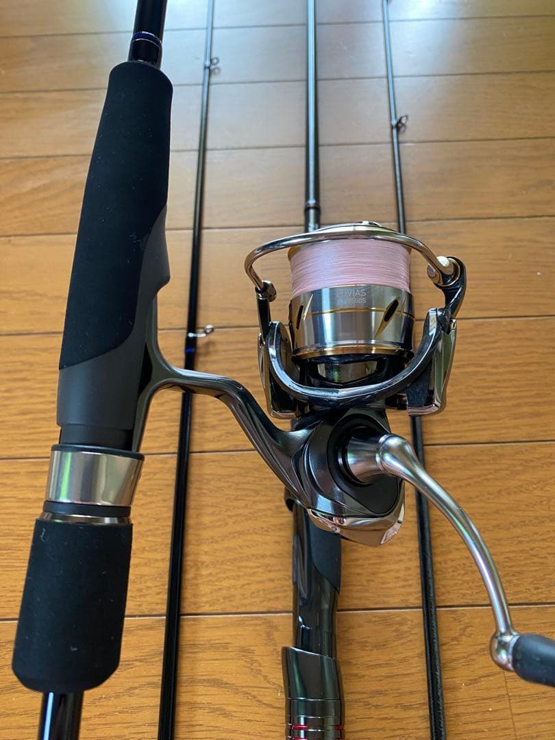美品　エギングセット　メジャークラフト　24ソルパラ　ダイワ　20ルビアス
