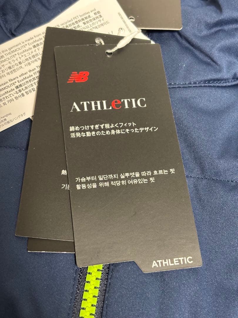 ニューバランス ゴルフ 中綿ブルゾン ジャケット ウェア XLサイズ 新品