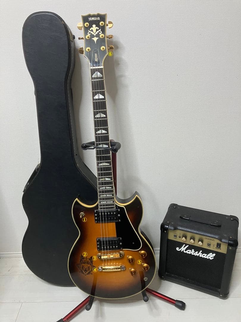 ●YAMAHA SG-1000 サンバースト・フレット新