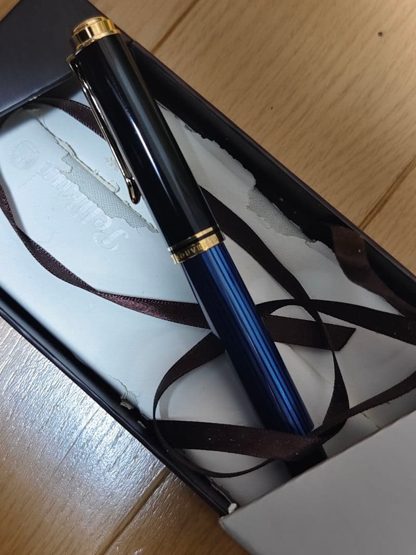 Pelican m600 EF ブルーストライプ 箱付き