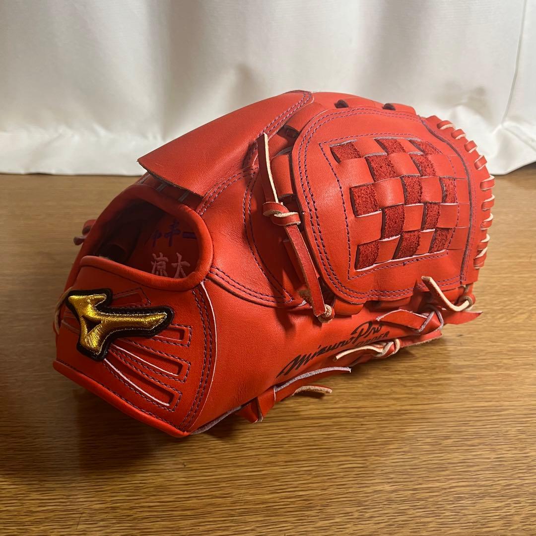 ミズノプロ 一般軟式 グローブ グラブ 投手 ピッチャー用 極美品 オーダー