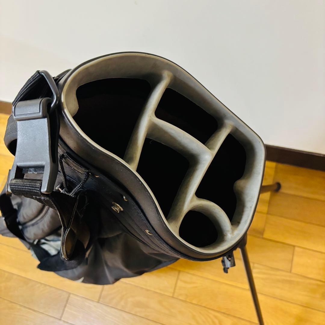 【希少品】NIKE ナイキ　キャディバッグ スタンド式　5分割　送料込み