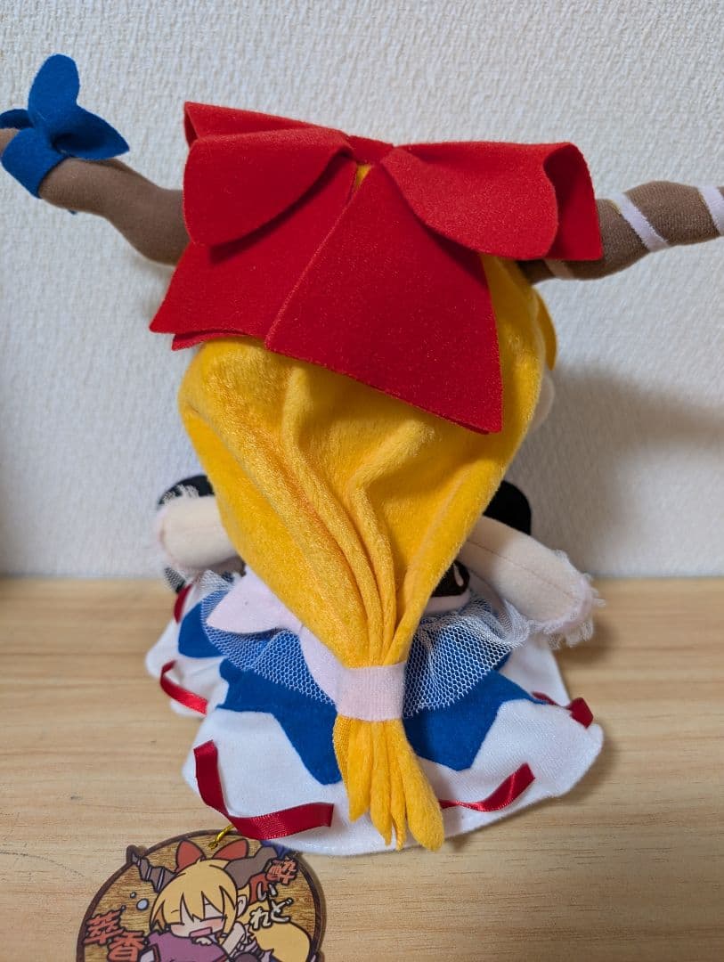 酔いどれ萃香　ぬいぐるみ　笑顔