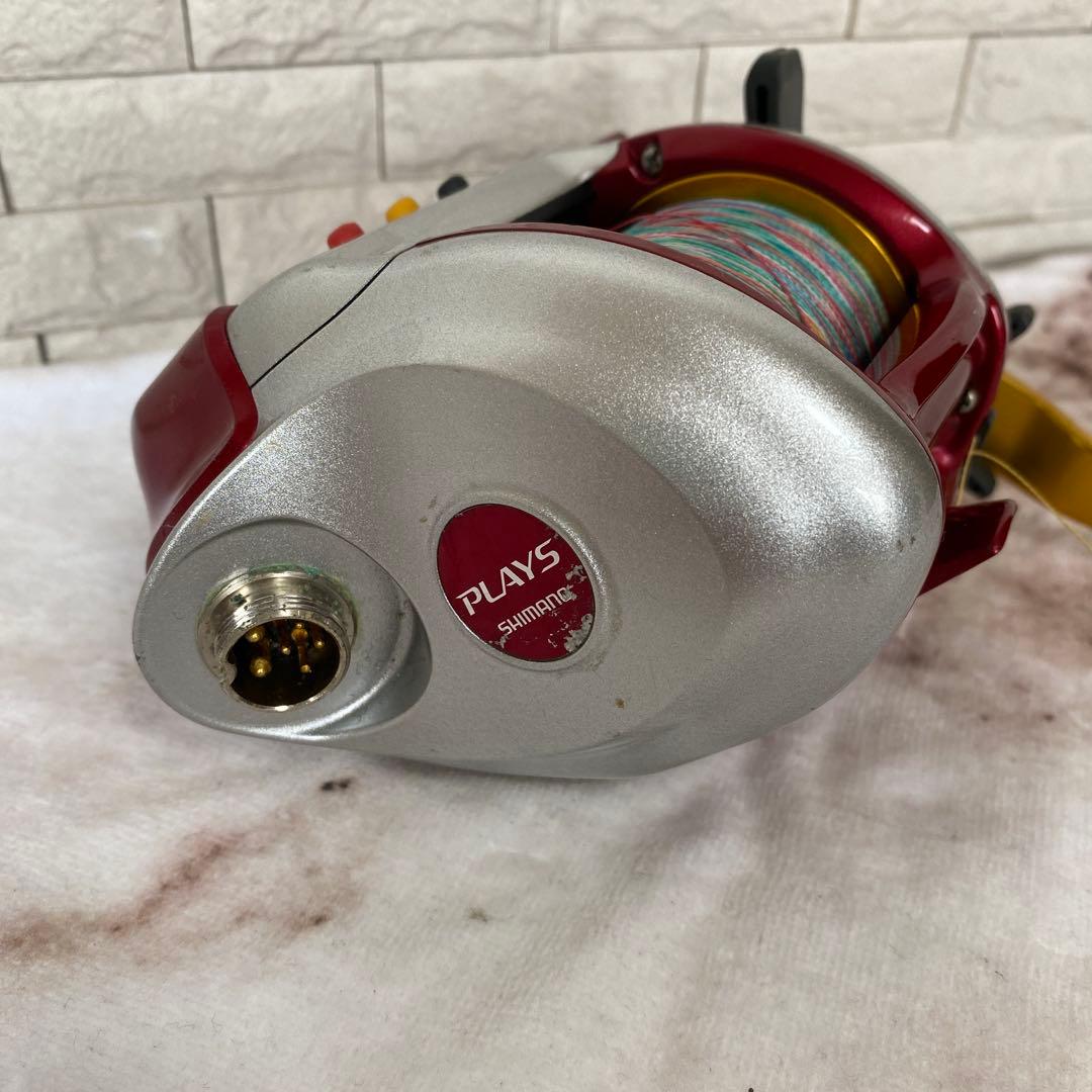 3000 PLAYS 電動リール 赤/銀　ジャンク品
