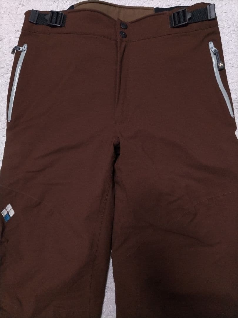 モンベル　ドライテック　インシュレーテッド パンツ　ブラウン