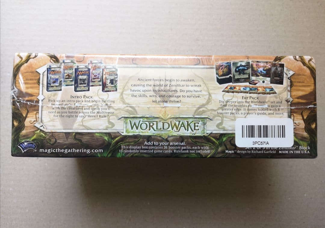 MTG ワールドウェイク 未開封ボックス 英語