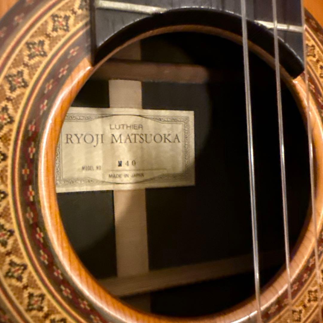アコースティックギター　RYOJI MATSUOKA M40