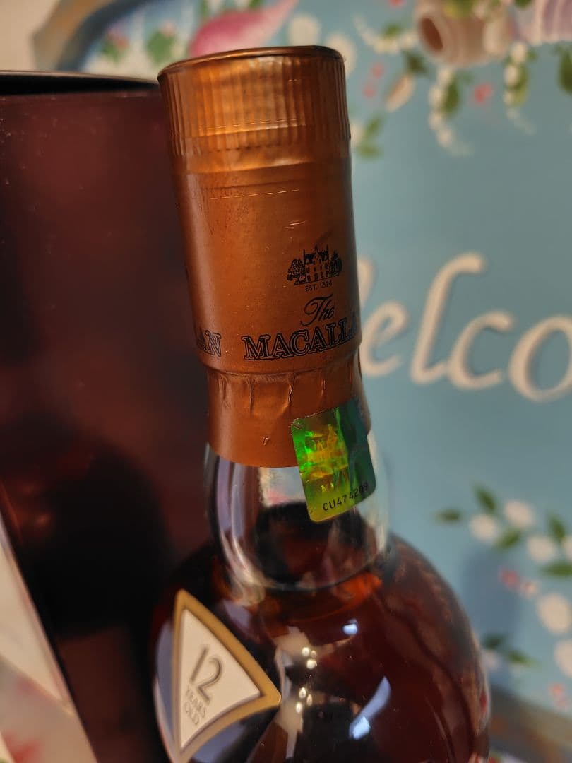 マッカラン 12年 700ml 旧ボトル　 シェリーオーク　箱付き