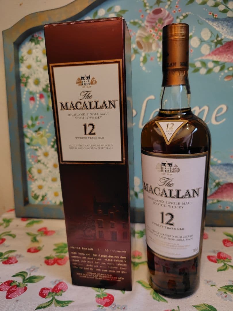 マッカラン 12年 700ml 旧ボトル　 シェリーオーク　箱付き