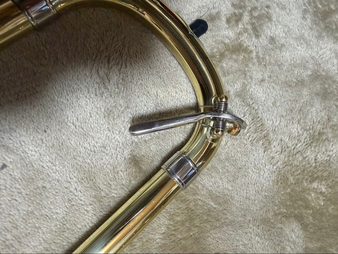 【美品】PLAYTECH テナーバストロンボーン PTSL-300OP