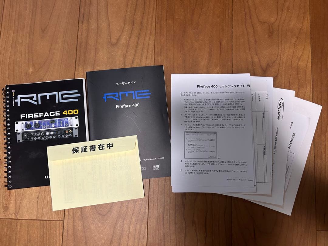 RME Fireface 400 オーディオインターフェース 美品