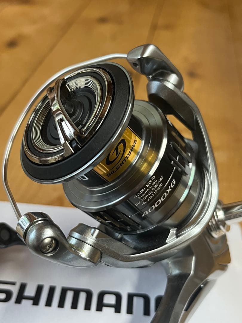 SHIMANO 21NASCI4000XG(新品) +ゴメクサス リールスタンド