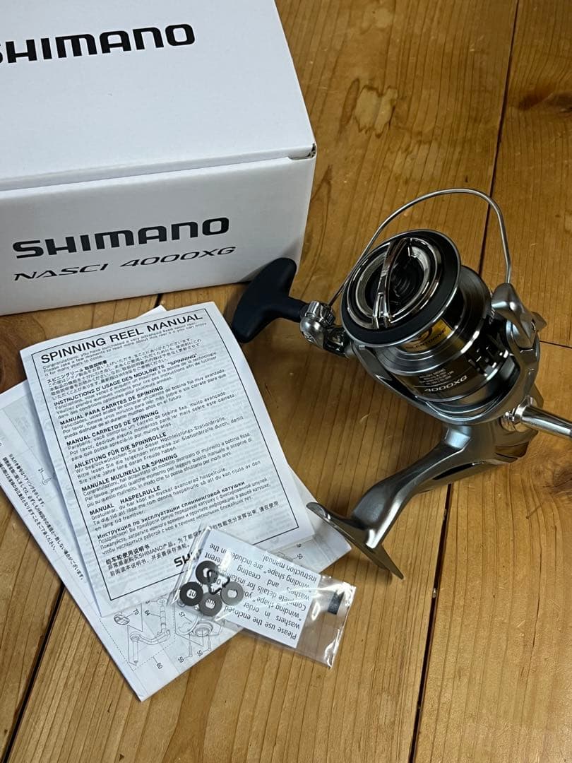 SHIMANO 21NASCI4000XG(新品) +ゴメクサス リールスタンド
