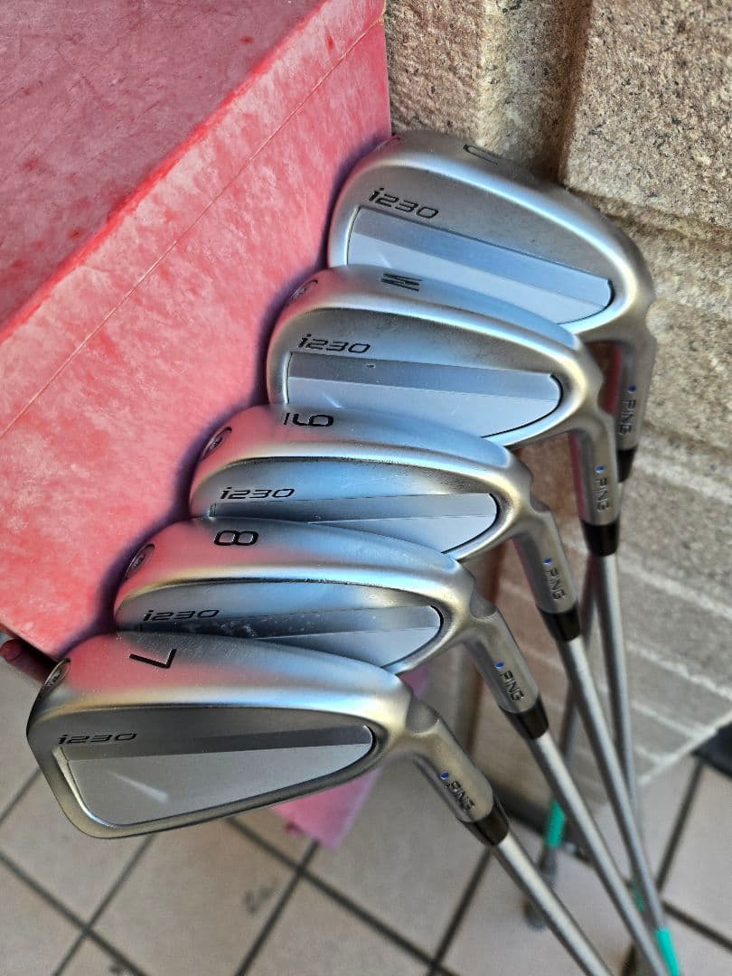 PING i230 アイアンセット 7-U SteelFiber h-tour