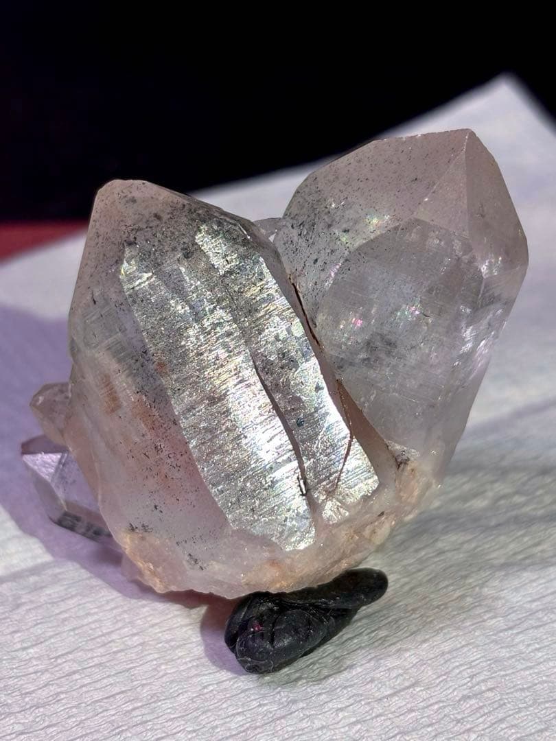 【超希少】天然ヒマラヤ水晶クラスター マニカラン産 シャーマンダウ ファントム