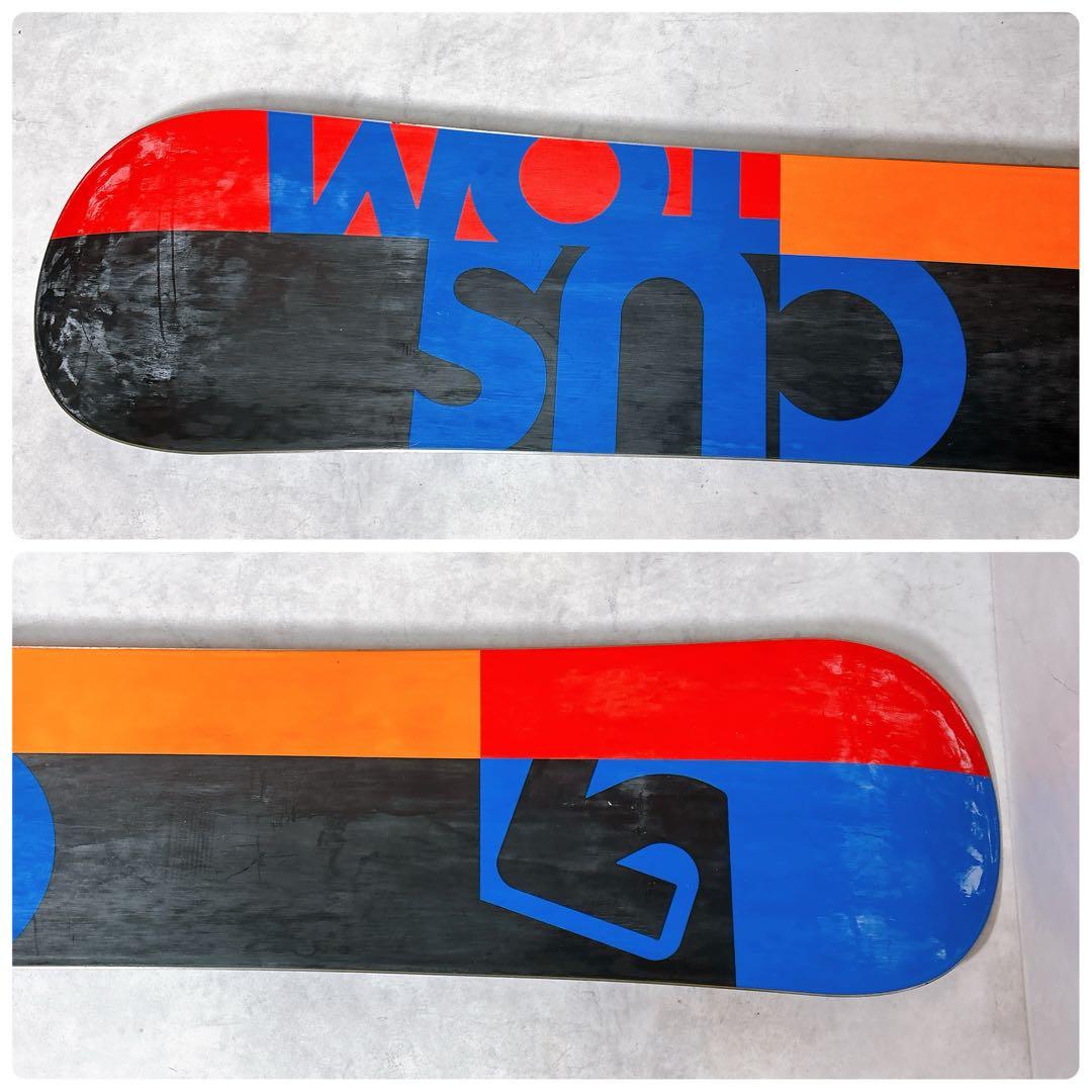 バートン カスタム×最上位バイン　スノーボード3点セット　万能　Wax済