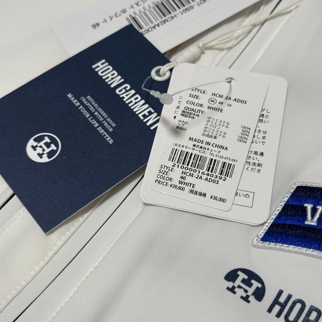 定価39,600円 ホーンガーメント ゴルフ ベスト マークアンドロナ