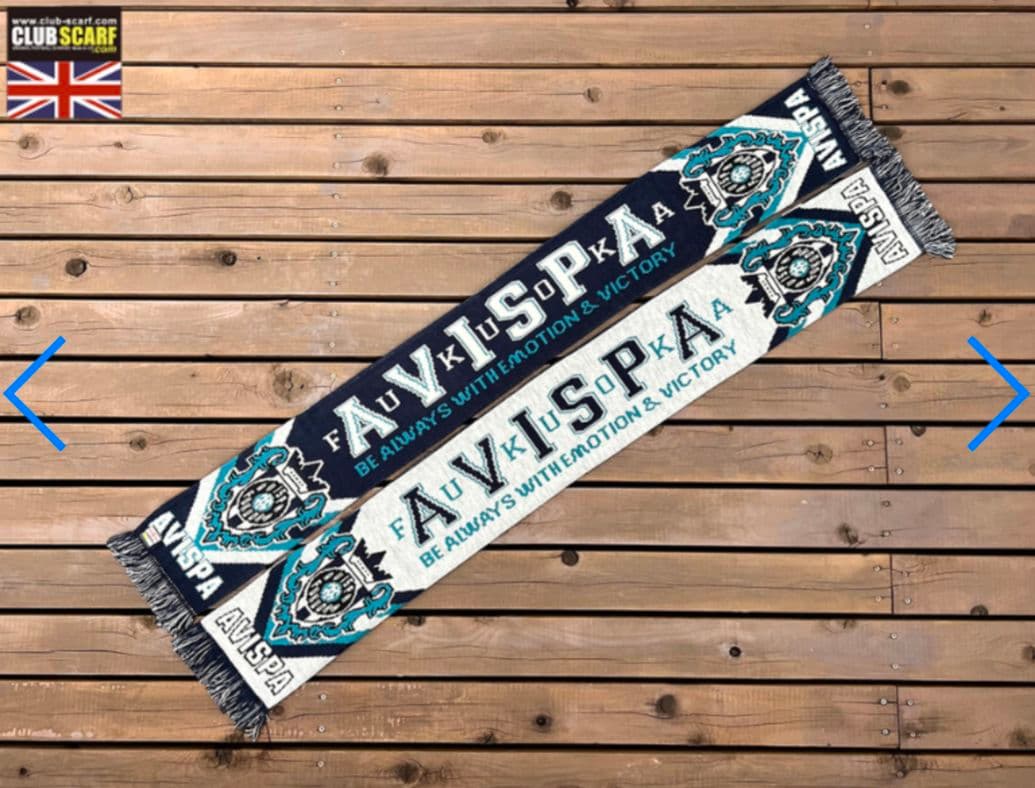 【週末値下げ】アビスパ福岡 英国製フッボールマフラー