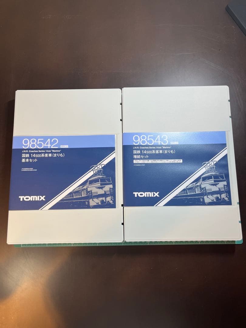 TOMIX 98542と98543 14-500系客車（まりも）基本、増結セット