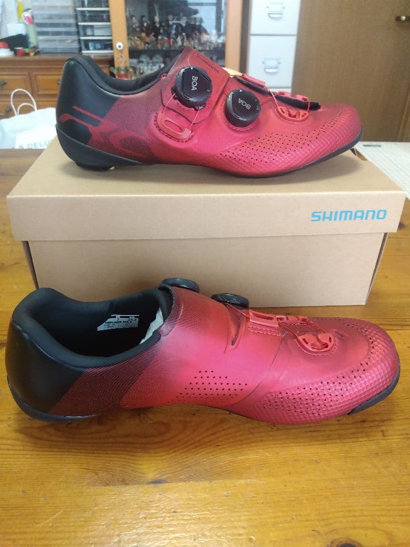 シマノRC7 SH-RC 702 ビンディングシューズ 25.2cm