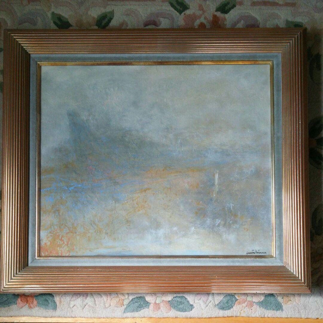 洋画/黒田進 作品『百二十五の眠りの中から』