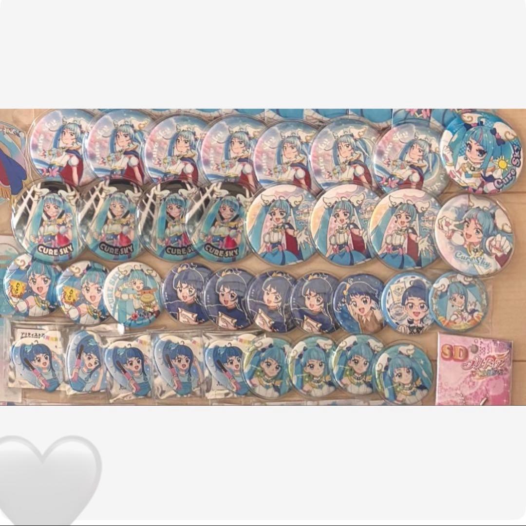 キュアスカイ 缶バッジ まとめ売り プリキュア ひろがるスカイプリキュア