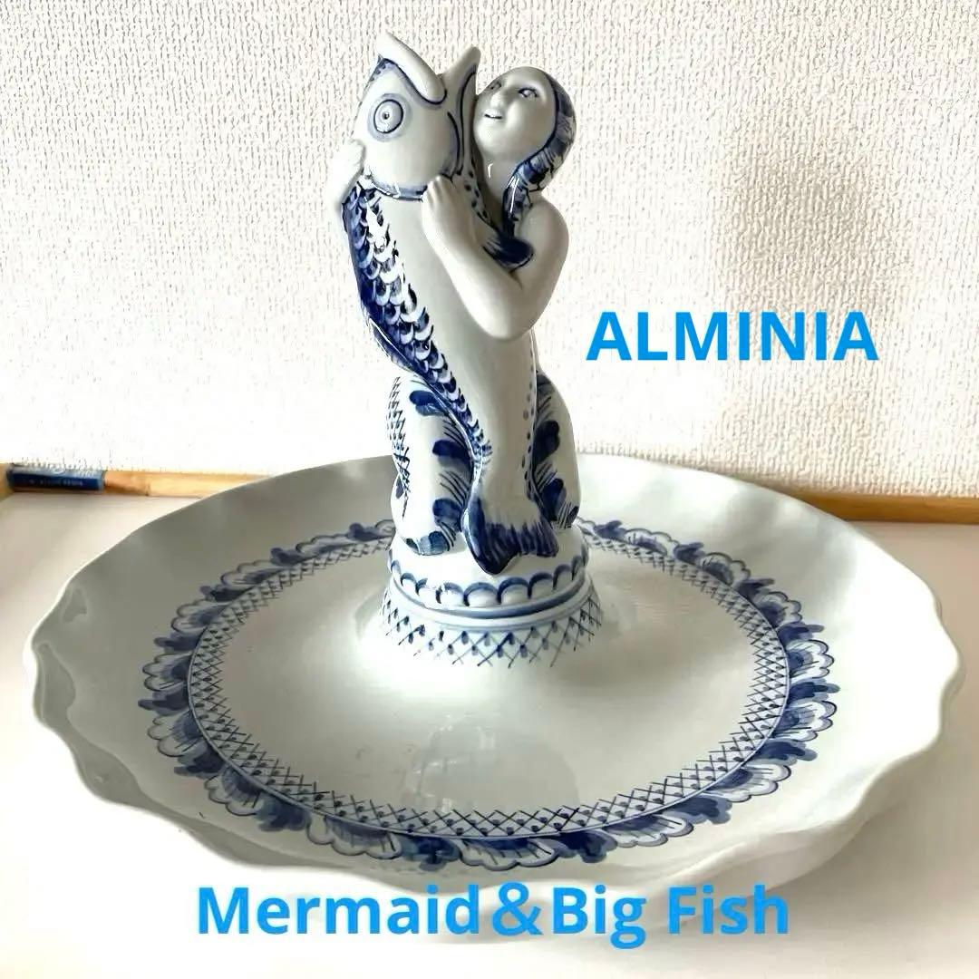 ＊Mermaid and Big fish＊ALUMINIA. Cop