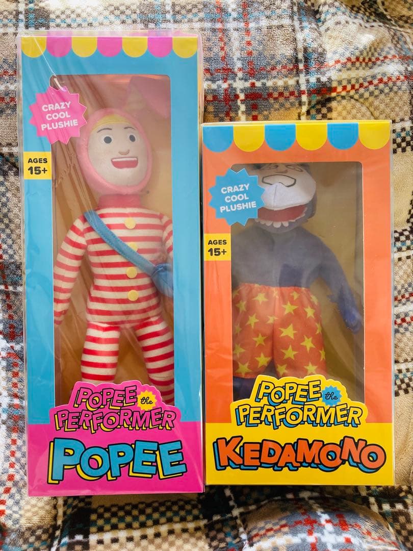 POPEE the ぱフォーマー ぬいぐるみ ポピー & ケダモノ 2体セット