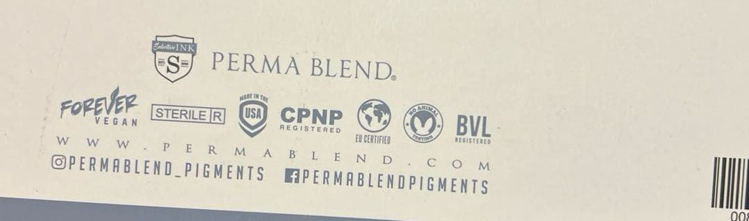 PERMA BLEND Areola Set タトゥーインク