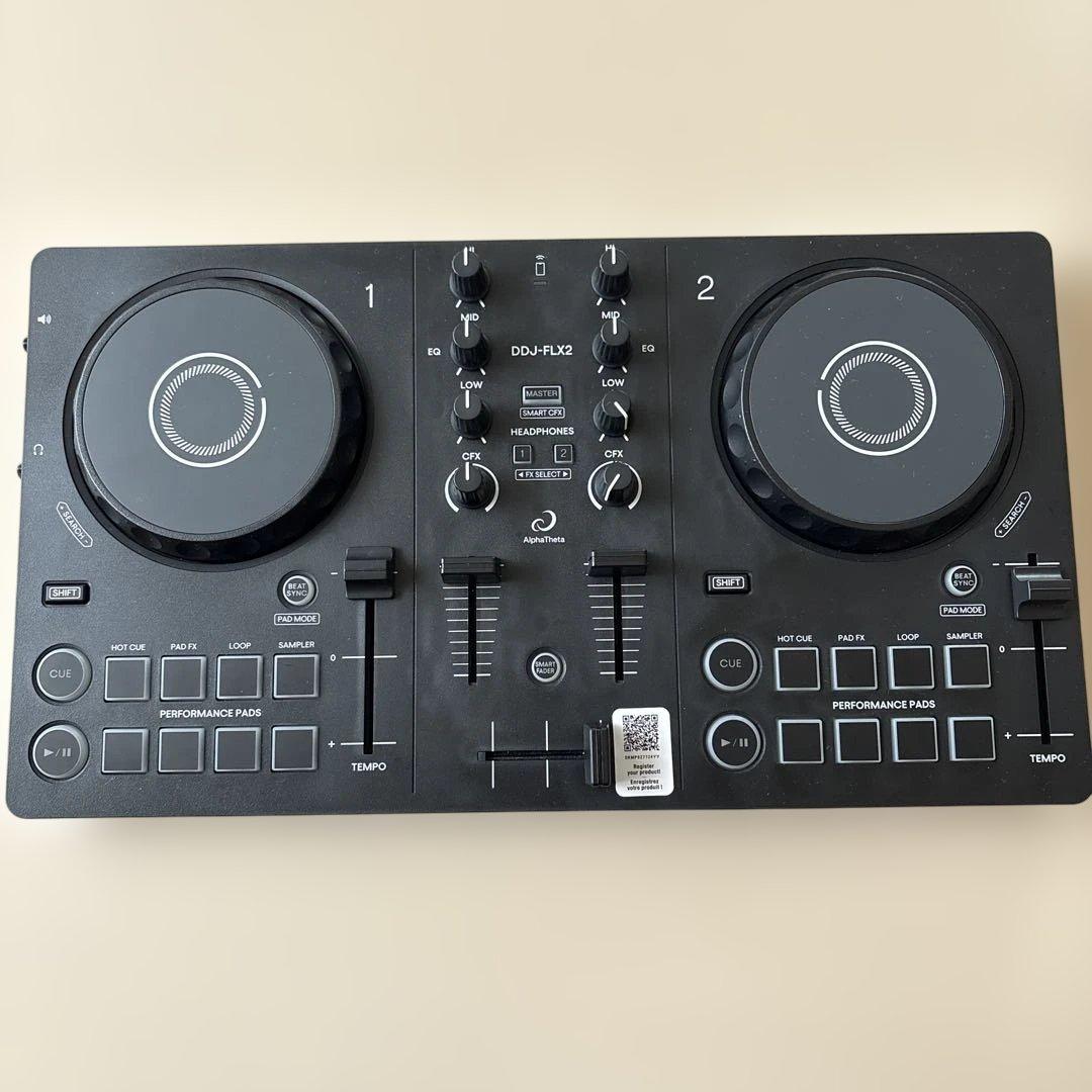 AlphaTheta コンパクト 2ch DJコントローラー DDJ-FLX2