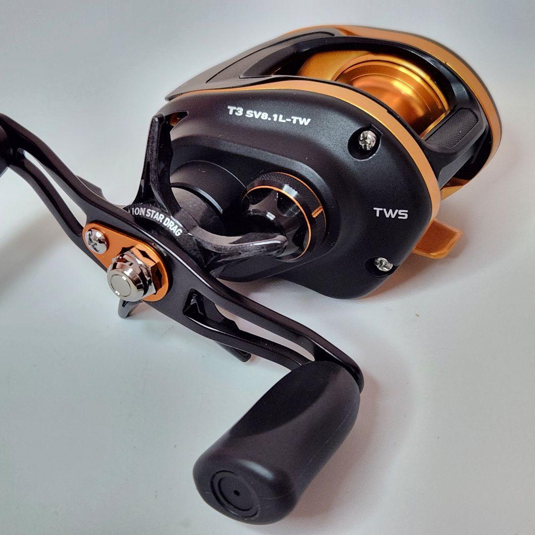 DAIWA T3 SV 8.1Ｌ-TW 極美品 スペアパーツ付