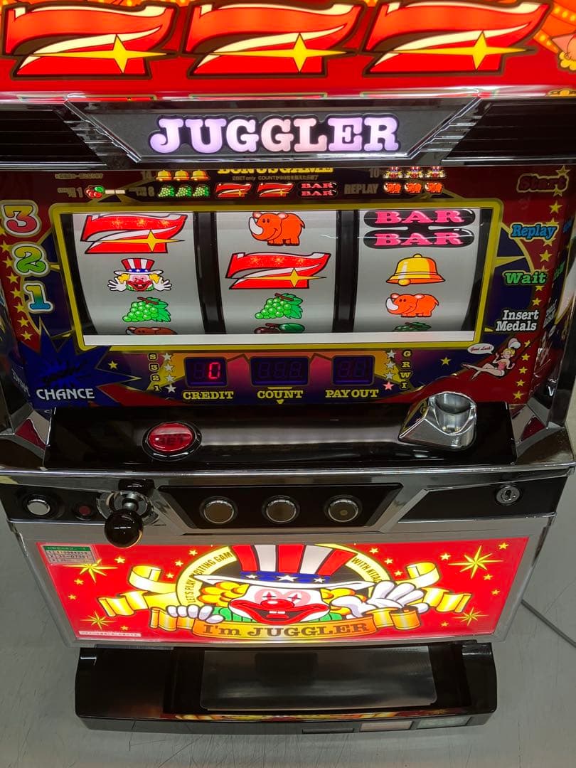 パチスロ実機　アイムジャグラーＥＸ－ＴＰ　不要機付き