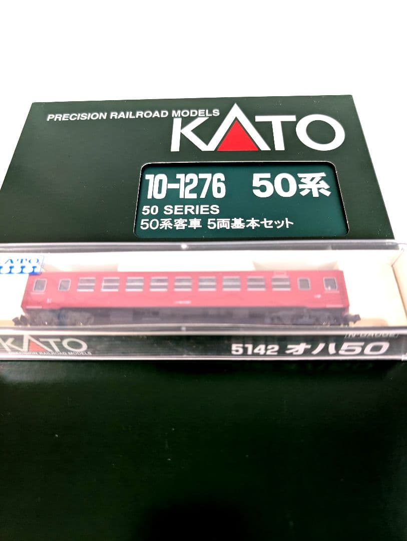 KATO　50系客車　5両基本セット+オハ50(単品)　10-1276+5142