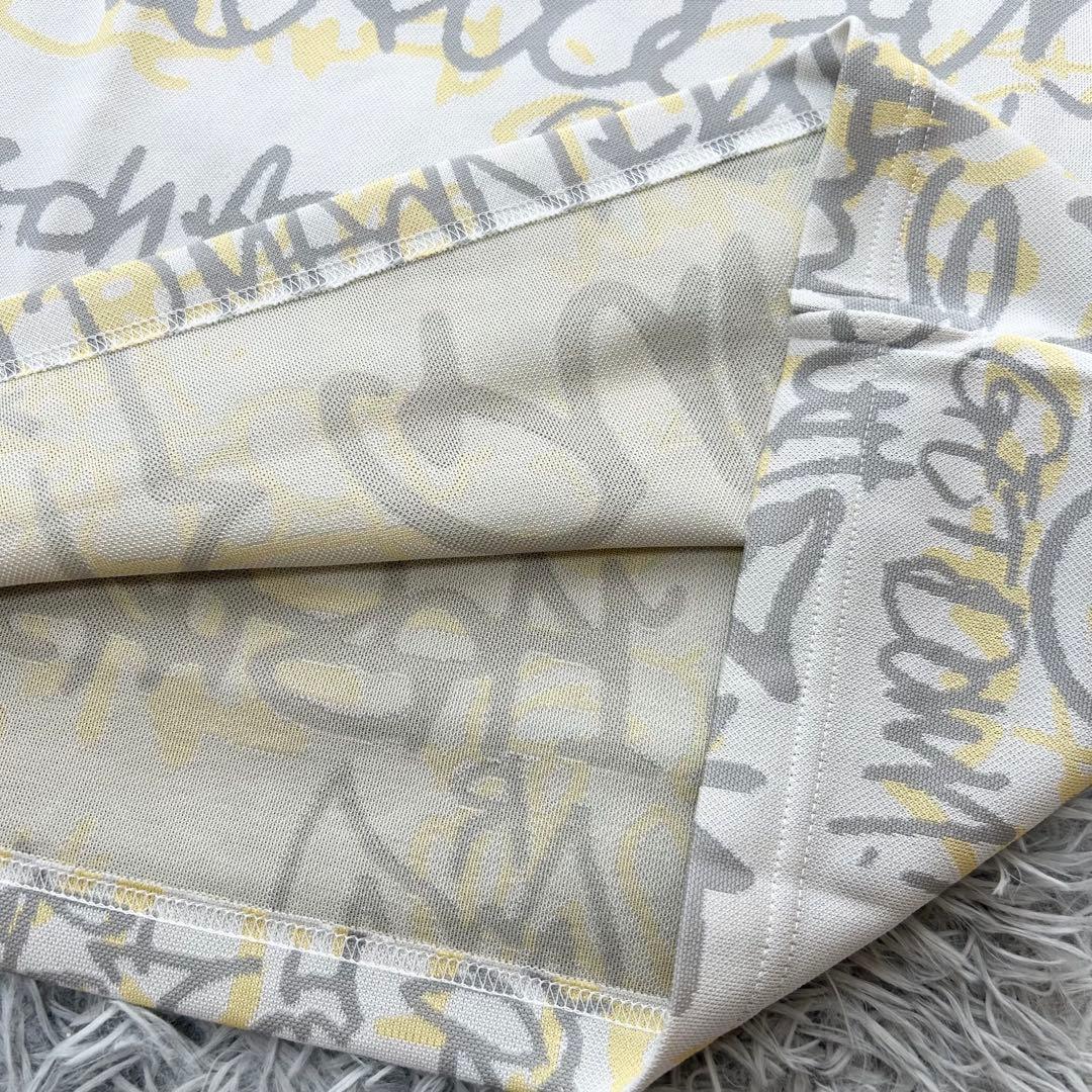 新品　ラッセルノ　ポロシャツ　半袖　イエロー　ルチャ　ポリエステル　サイズ5