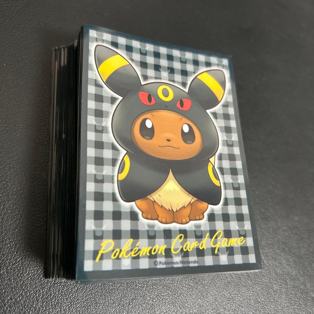 イーブイポンチョシリーズ　BK デッキシールド　63枚　ブラッキー