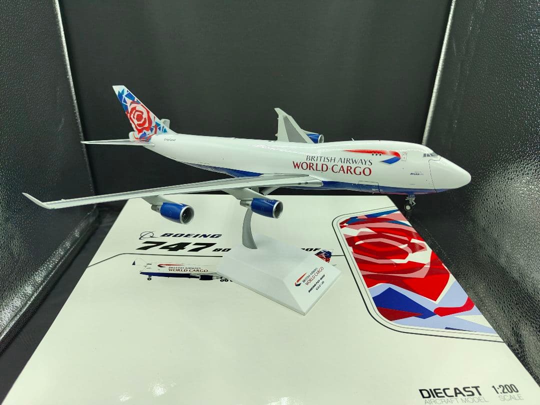 ブリティッシュエアウェイズカーゴ 747-400F N495MC 1/200