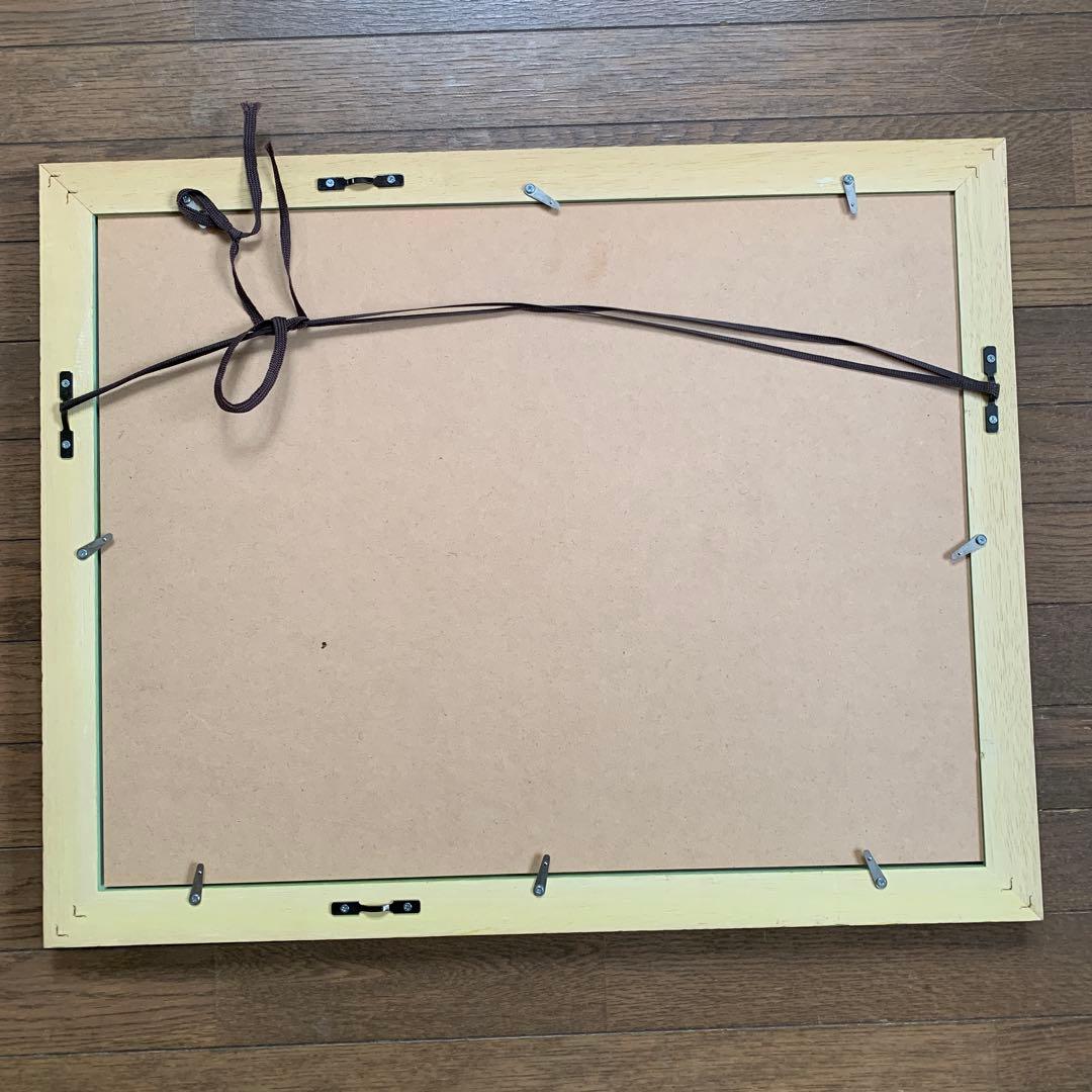 牧野千穂　版画（ジクレー）　題名 「ターミナル」