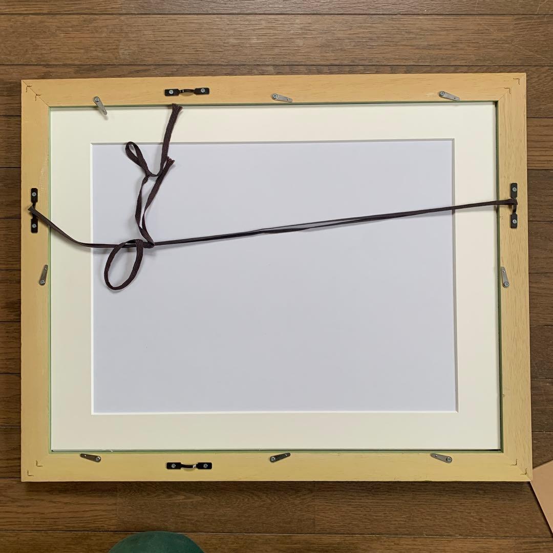 牧野千穂　版画（ジクレー）　題名 「ターミナル」