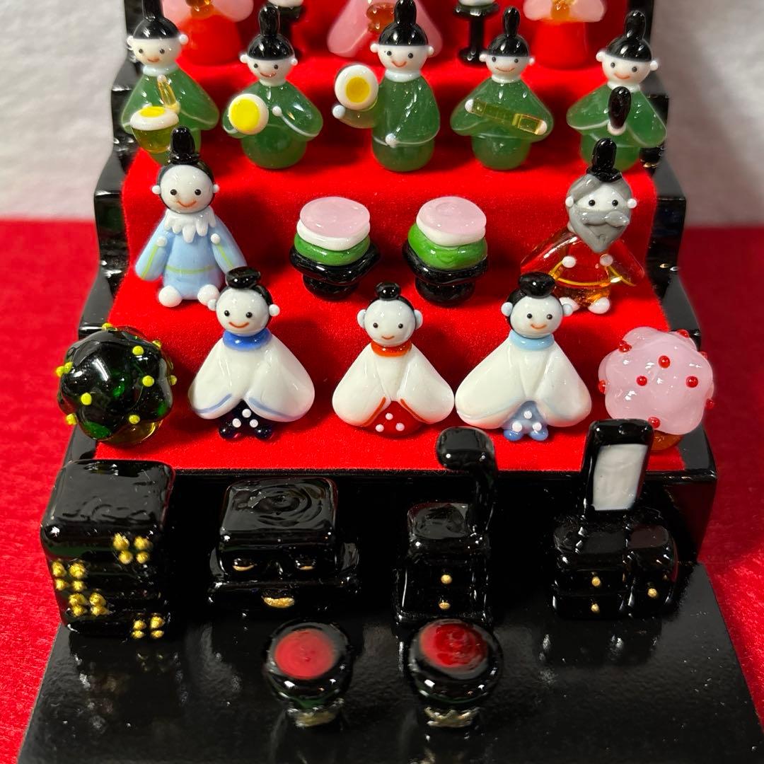 mishi38　お雛様五段飾りセット　ミニチュア