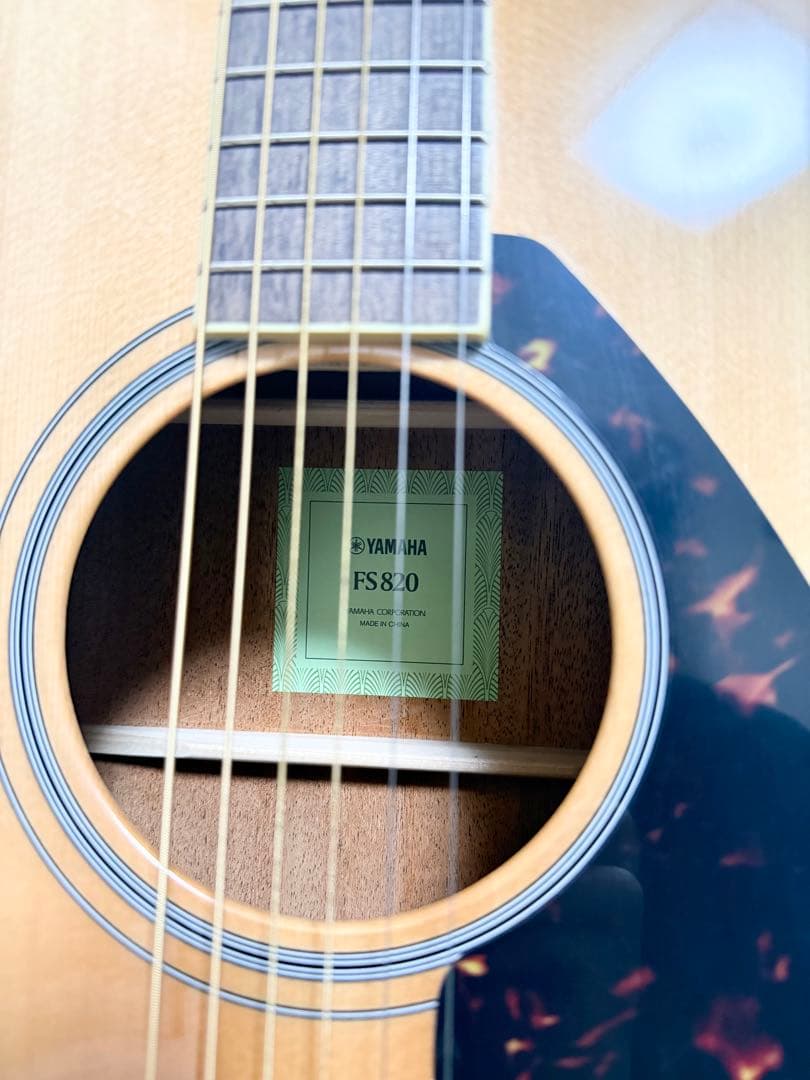 YAMAHA FS820 アコースティックギター ナチュラル