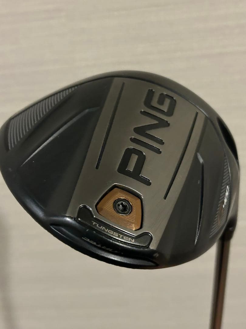 【美品中古】ピン G400 1W 9.0° Chrome Tour 65S