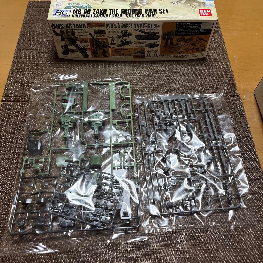 MS-06 ZAKU THE GROUND WAR SET ２個セット