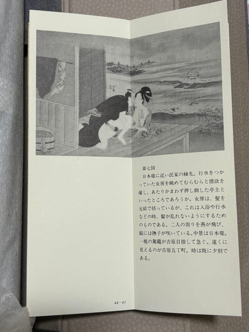 本体未使用•未開封❗️鳥文斎栄之 春情四季画巻