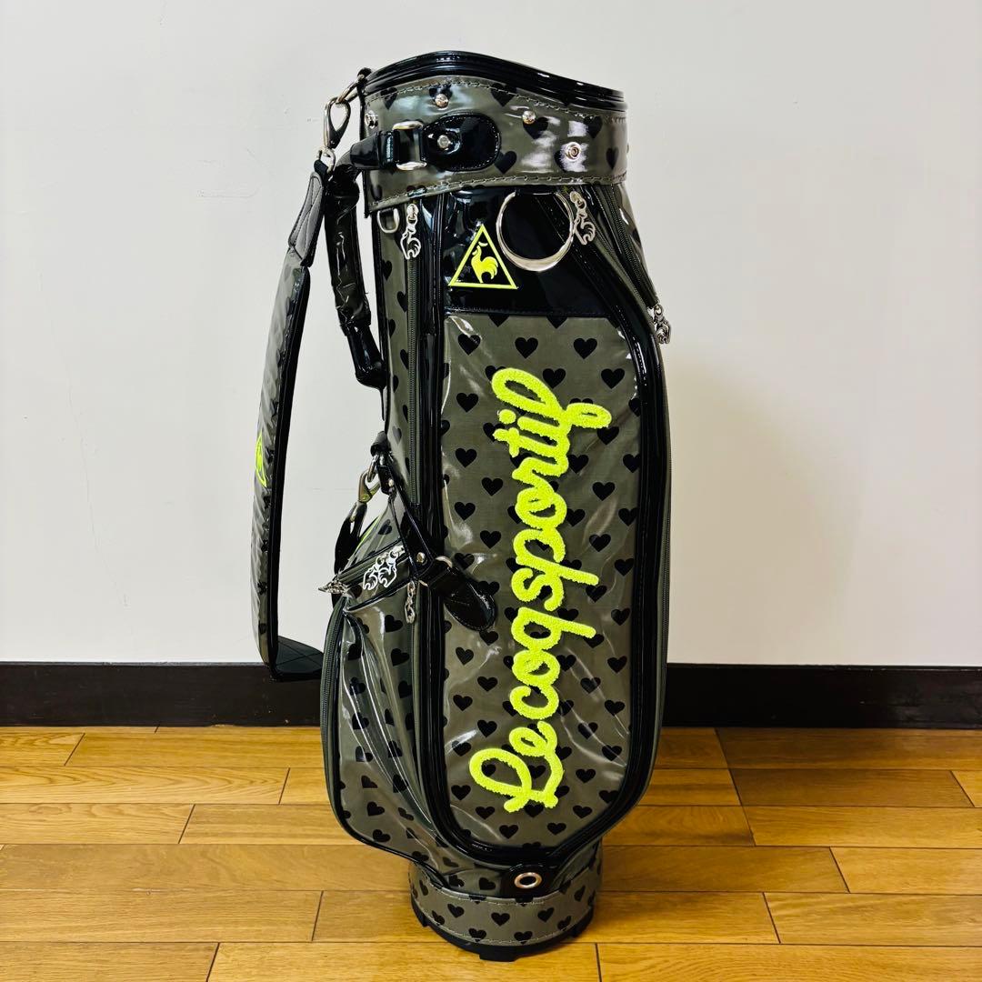 【ほぼ未使用】ルコックスポルティフ le coq sportif キャディバッグ