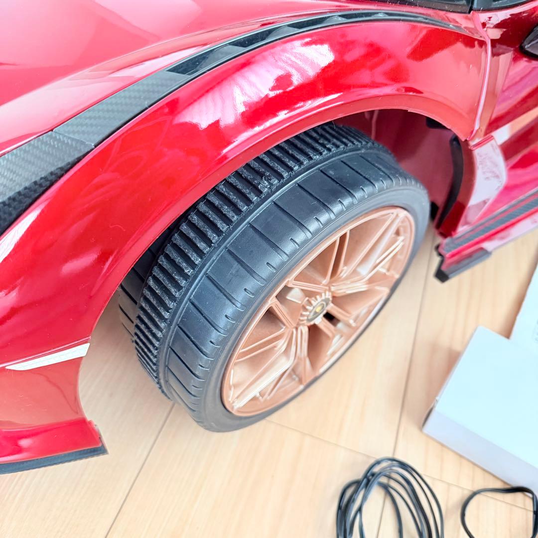 【美品】Lamborghini SIANランボルギーニシアン電動乗用ラジコンカー