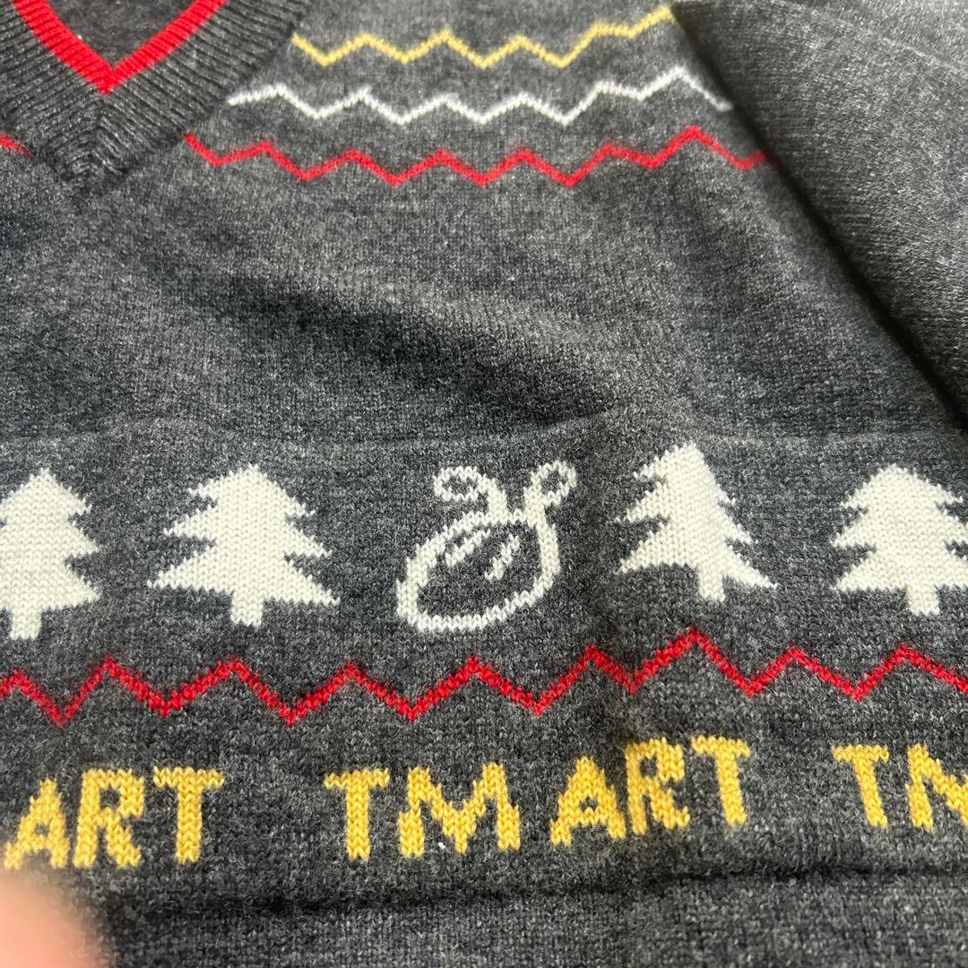 Taylor Made グレー Vネックセーター M