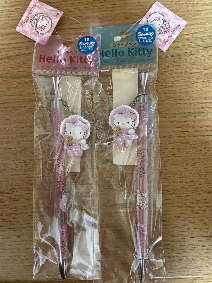 キティ　ロリータ　嶽本野ばらコラボ　ボールペン&シャーペン　未使用2セット