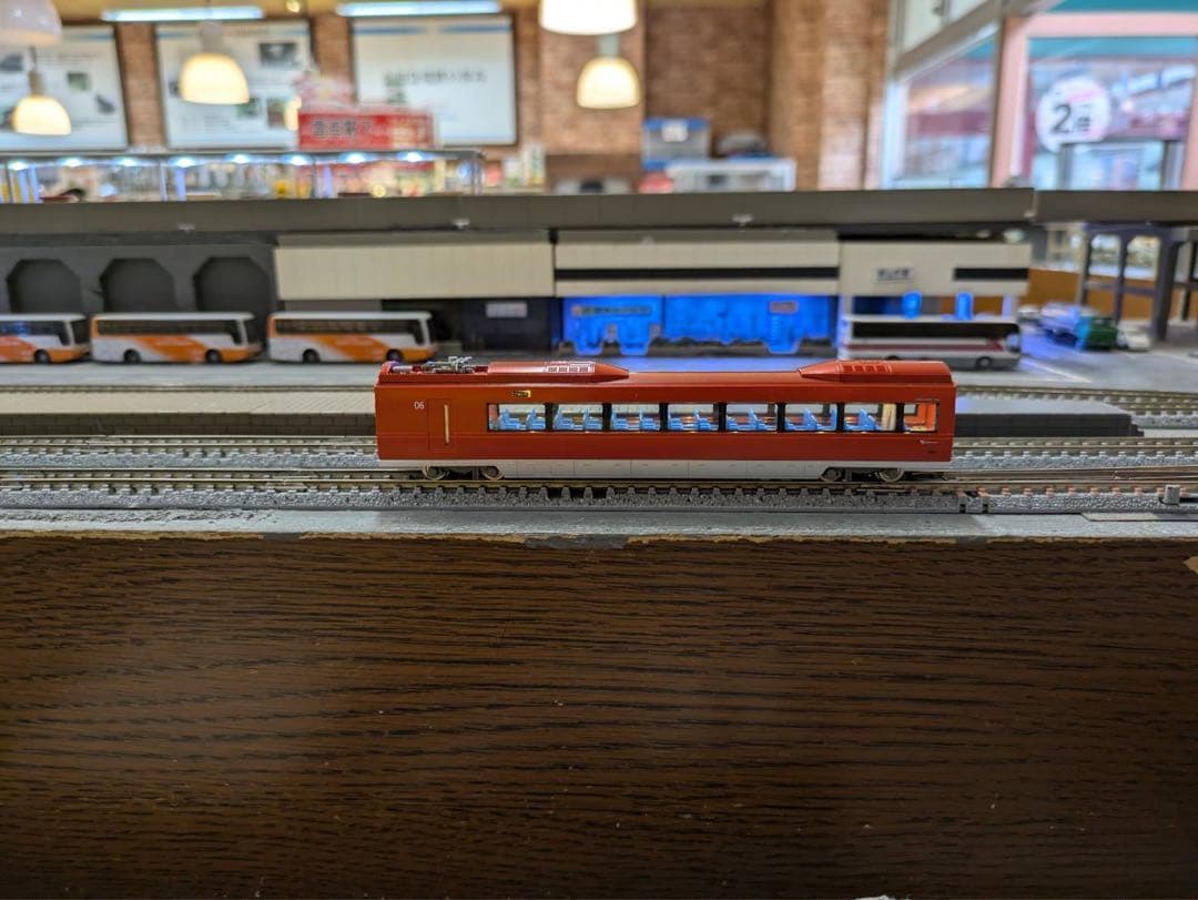 TOMIX 小田急ロマンスカーGSE 第2編成 室内灯装着済み　98744