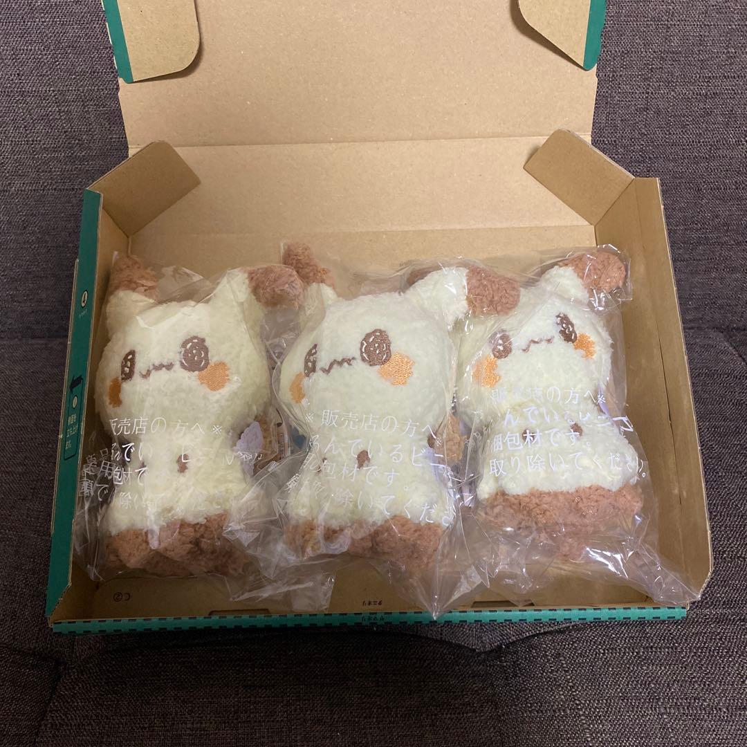 【3匹セット】ポケピース ポケモン ミミッキュ ぬいぐるみマスコット キーホルダ